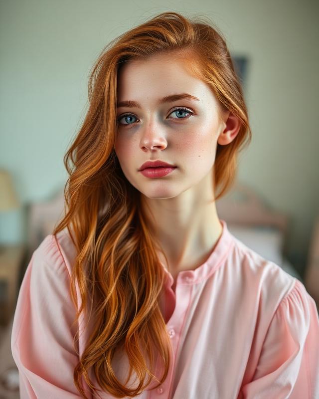Ruby — AI girlfriend portrait