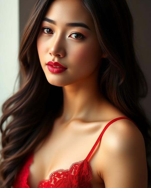 Mei — AI girlfriend portrait